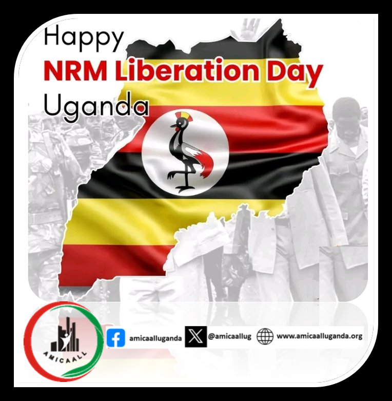 On this day @amicaallug joins in the commemoration of the 38th Anniversary of Uganda’s Liberation Day, May this #LiberationDayUG inspire a renewed sense of patriotism and dedication to building a nation that we all cherish.