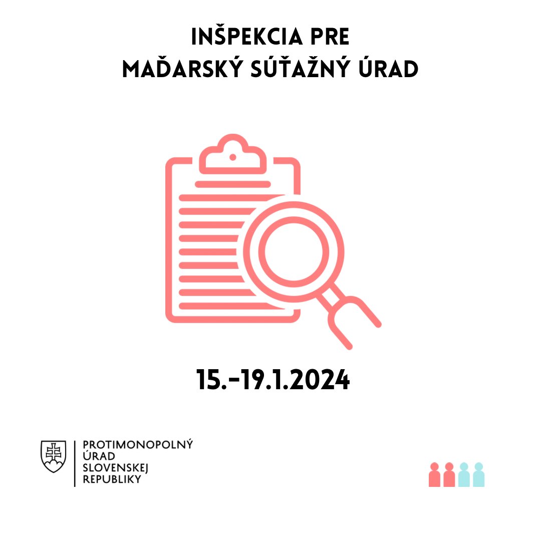 PMUSR_tweetuje's tweet photo. V minulom týždni sme pre našich maďarských kolegov 🇭🇺 vykonali inšpekciu z dôvodu podozrenia na dohodu medzi podnikateľmi🔎.
https://t.co/XMk2tnq44v
#dawnraid #inspekcia #inspection https://t.co/rMoK8drB9Z