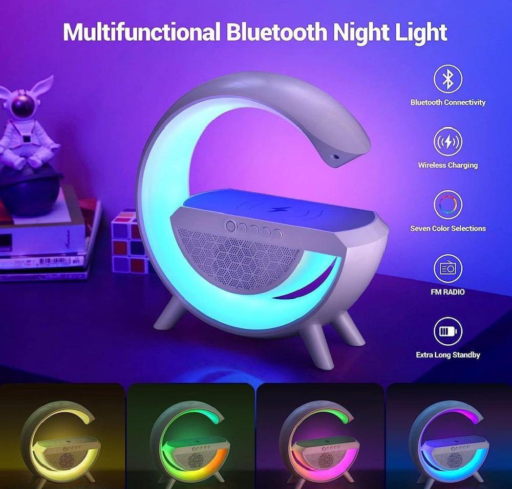 khareed_loo's tweet photo. Touch Colorful Lamp with Wireless Charging and Bluetooth Speaker
•  Material: Plastic
•  Product Type: Speakers
•  G-Shaped Lamp Design
•  Product Features: Good Sound Quality, Smart LED Mood Lamp, Mp3, Portable
•  Color: White

DM or WhatsApp: 03044867151 to buy. https://t.co/kfRjj30W68