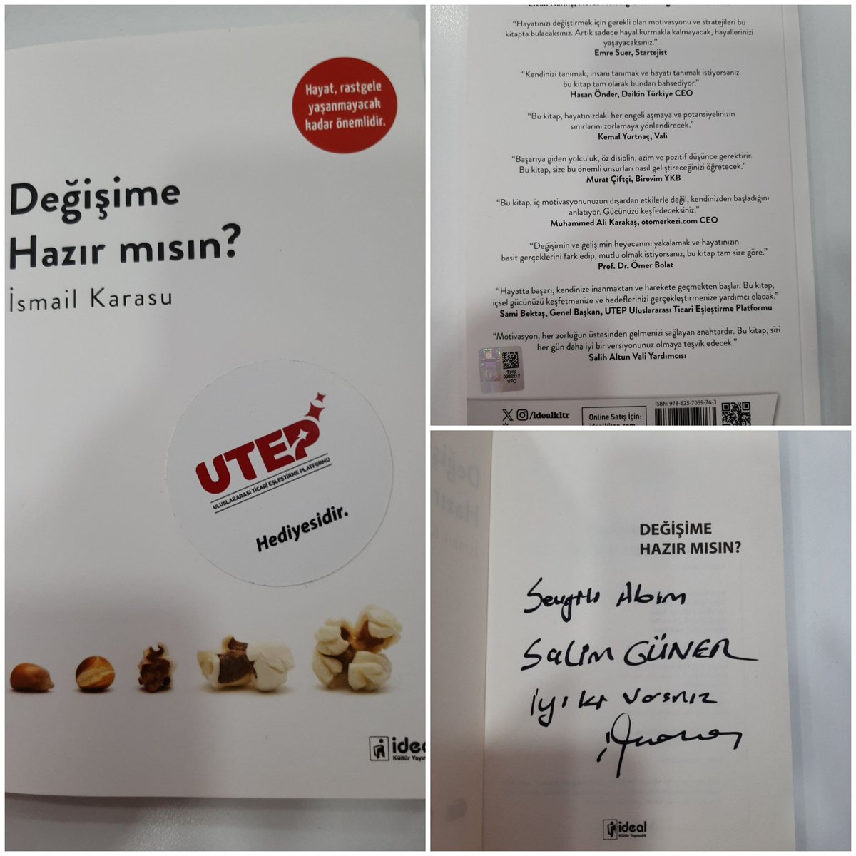 Hayatınızı olumlu yönde değiştirmek hayatta başarıyı yakalamak için yardımcı olacak bir kitap