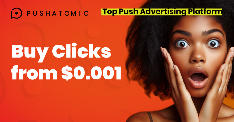 pushatomic's tweet photo. Buy clicks from $0.001 🤯🤯Only Real Users. Join Pushatomic now! https://t.co/1RVO8hdD4e https://t.co/8pHYp5cqB3