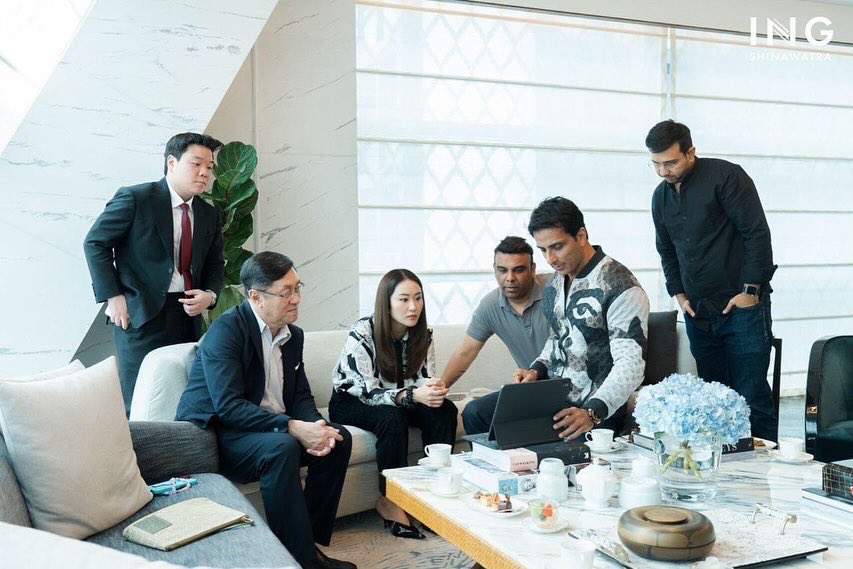 It was such a pleasure meeting K.ing in Thailand yesterday. Spoke at length about some exciting collaborations between India and Thailand. Watch this space. Something exciting coming soon. 🇮🇳 🇹🇭  <a href="/ingshin/">Ing Shin</a> <a href="/SurapongSueb/">Surapong Suebwonglee</a>