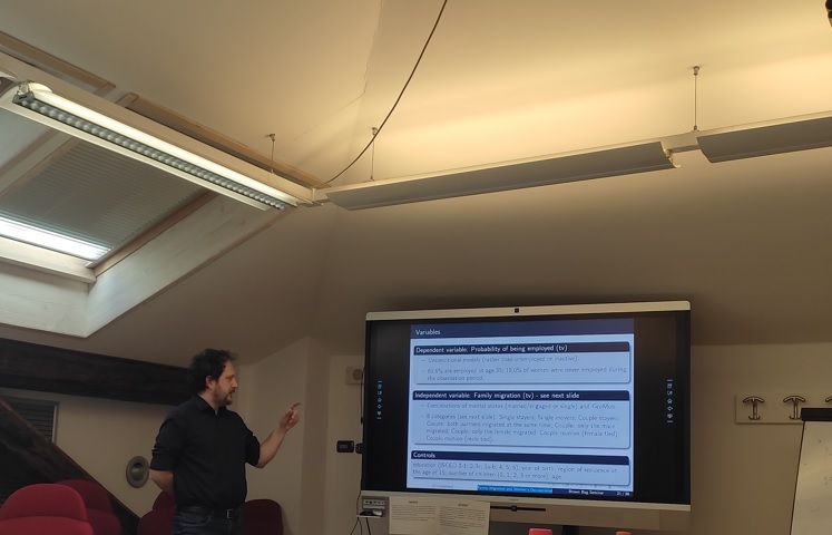 GESI_project (@gesi_project) on Twitter photo Yesterday a new presentation of the
<a href="/gesi_project/">GESI_project</a>. <a href="/naza_panichella/">Nazareno Panichella</a> presented his last study at <a href="/BrownBagSeminar/">TheBrownBagSeminars</a> <a href="/CSIS_Unitn/">CSIS</a> about #irregularMigration and #Women’s employment during the life course in Europe" Yesterday a new presentation of the
<a href="/gesi_project/">GESI_project</a>. <a href="/naza_panichella/">Nazareno Panichella</a> presented his last study at <a href="/BrownBagSeminar/">TheBrownBagSeminars</a> <a href="/CSIS_Unitn/">CSIS</a> about #irregularMigration and #Women’s employment during the life course in Europe"