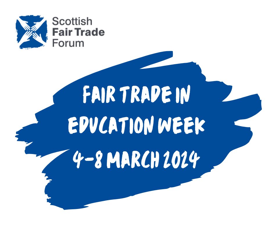 Calling all global citizens📢 We'll be sharing some great examples of Fair Trade education going on across the country. And find out more about #fairtrade cotton and #SDG12: Responsible Consumption and Production. More 👉 bit.ly/48IKXBY