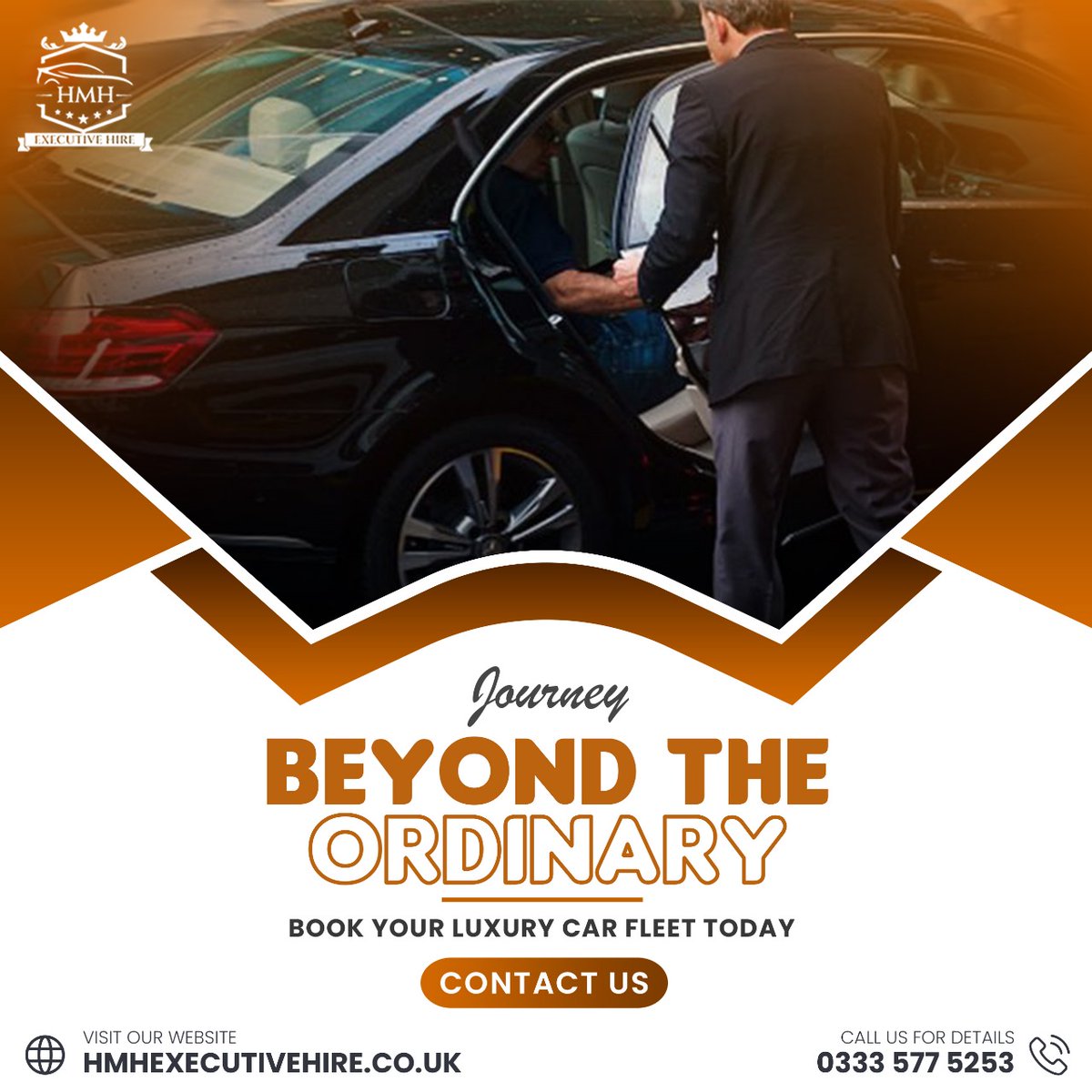 Embark on a journey beyond the ordinary with HMH Executive Hire! 🚗✨ Elevate your travel experience to new heights of luxury and sophistication. Discover a world where every ride is an extraordinary adventure. #BeyondTheOrdinary #HMHExecutiveHire #LuxuryTravel