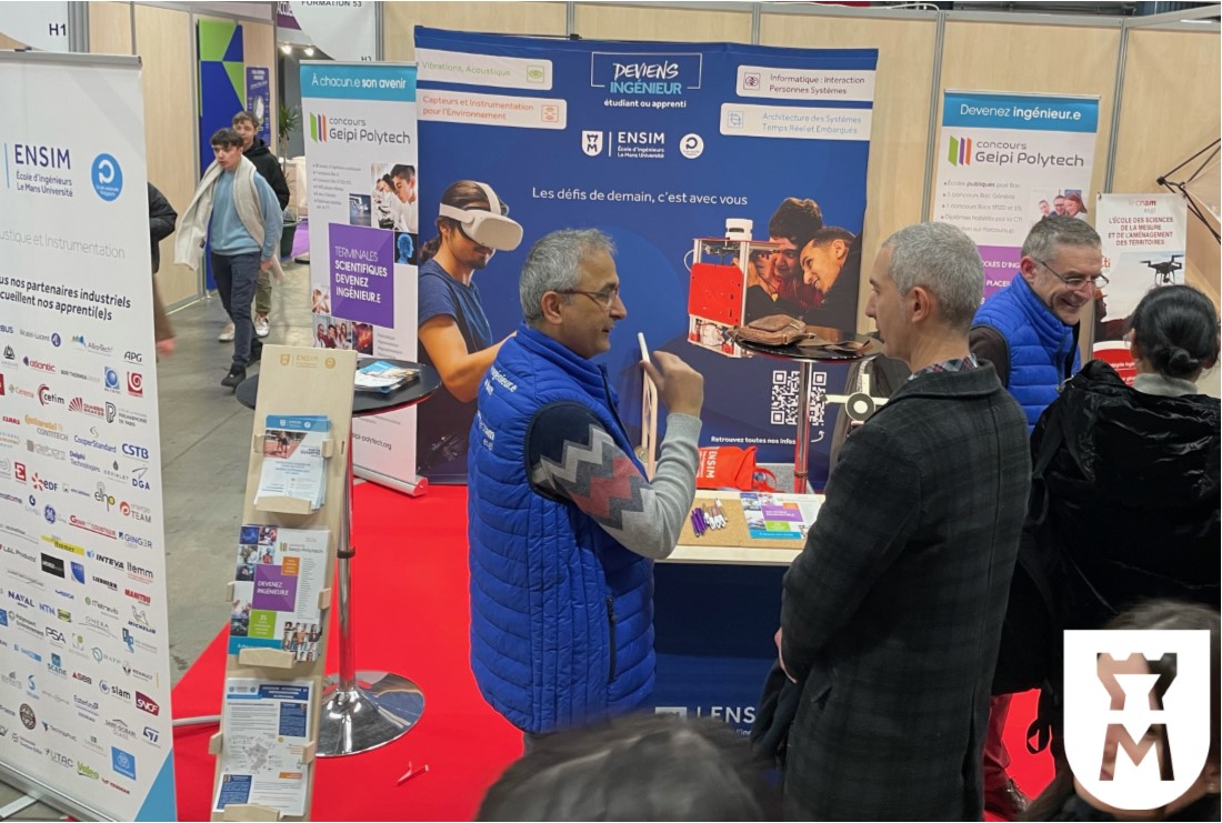 ensim officiel (@ensimofficiel) on Twitter photo Enseignants et étudiants de l'ENSIM vous attendent durant 2 jours au salon #FormaSarthe pour vous guider dans votre choix d'#orientation pour devenir l'ingénieur de demain !
<a href="/LeMansUniv/">Le Mans Université</a> Enseignants et étudiants de l'ENSIM vous attendent durant 2 jours au salon #FormaSarthe pour vous guider dans votre choix d'#orientation pour devenir l'ingénieur de demain !
<a href="/LeMansUniv/">Le Mans Université</a>