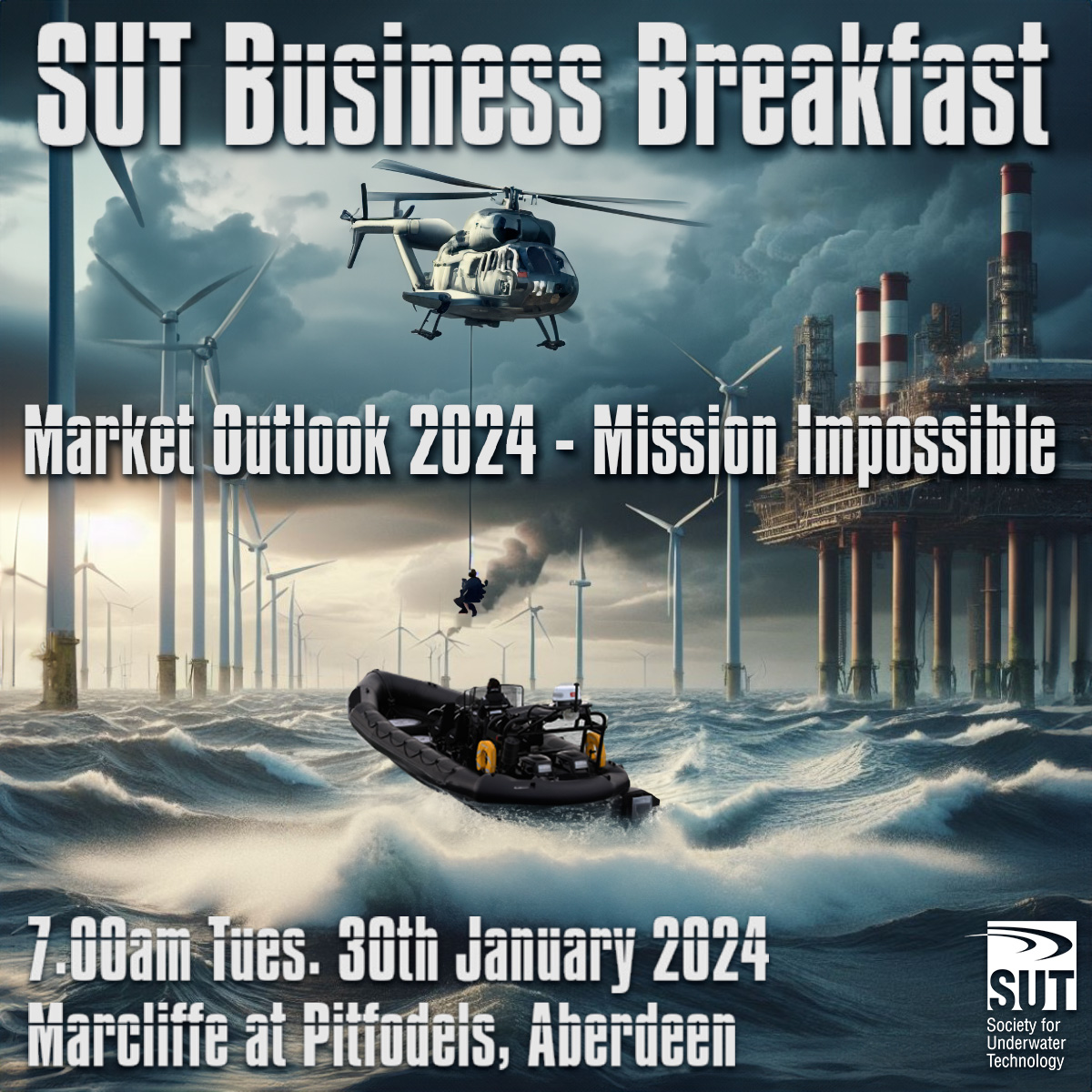 🌊 Next week! 🌊

Join us in Aberdeen for our annual business breakfast as we dive into the #Subsea Market Outlook for 2024! 

📅 Date: Tuesday 30th January 2024 
🕒 Time: 0700-0900hrs
📍 Location: Marcliffe at Pitfodels, Aberdeen
🎟  Register now at lnkd.in/eCVe-Cts