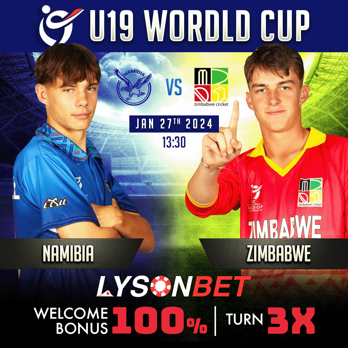 lysonbet's tweet photo. 🔥 𝑾𝒆𝒍𝒄𝒐𝒎𝒆 𝒕𝒐 𝑳𝒀𝑺𝑶𝑵𝑩𝑬𝑻
Play and win unlimited on the most trusted Gaming site in India.

#lyson #lysonbet #CricketReels #Cricket #U19WorldCup #ICC #RavindraJadeja #IshanKishan #MohammedSiraj #KuldeepYadav #RuturajGaikwad #DeepakChahar https://t.co/QGV6JkhG2j