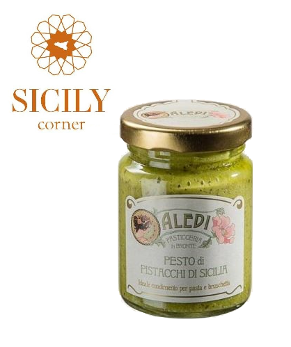 Pistachio pesto is a typical condiment of the Sicilian culinary tradition, with a fresh and aromatic taste, ideal for seasoning pasta.
Bring Sicily to your home, to your table. Genuine ingredients, traditional processing and sincere flavors of the past.

sicily-corner.com/it/pesti-pate-…