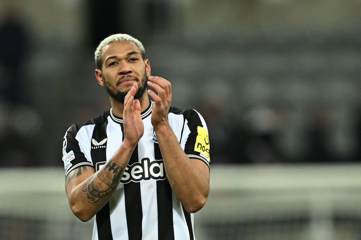 🚨🇧🇷 Has Joelinton played his final game as Newcastle player? Howe: “It’s a possibility but I hope that’s not the case… I want him to stay”. “Before a player signs a contract he has to be happy with everything… and so it’s a possibility he’ll be sold in the summer”.