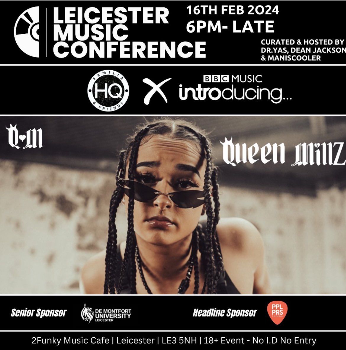 New day, new artist announcement! Introducing Queen Mills, a silver-tongued rapper from Leicester with a story to tell. Tickets available now!