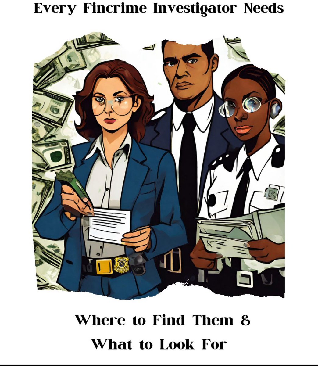 Money launderers beware. FinCrime investigators see you 👀

Get the FREE guide to the 10 essential docs that expose dirty $ where to find them &amp; what red flags to look for. 🛑 criminals in their tracks!
Download guide for AML &amp; LEOs lnkd.in/eTEw4QAr 
#antimoneylaundering