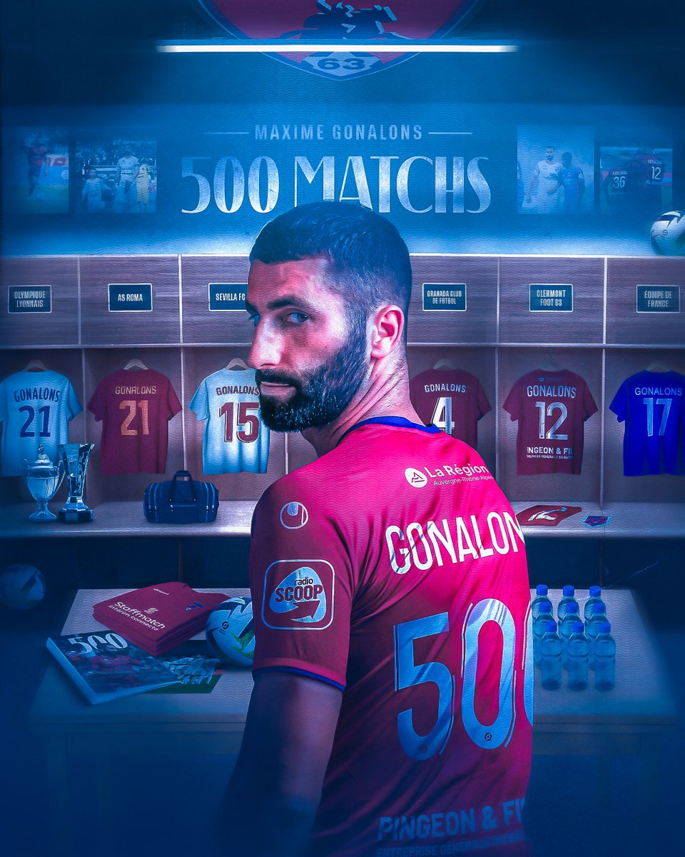 Clermont Foot 63 (@clermontfoot) on Twitter photo 5๏ธโฃ0๏ธโฃ0๏ธโฃ matchs en pro pour <a href="/MaxGonalons/">Maxime Gonalons</a> ๐
๐ 1 <a href="/coupedefrance/">Coupe de France</a>
๐ 1 #TrophรฉeDesChampions
๐ซ๐ท 8 sรฉlections en <a href="/equipedefrance/">Equipe de France โญโญ</a> 5๏ธโฃ0๏ธโฃ0๏ธโฃ matchs en pro pour <a href="/MaxGonalons/">Maxime Gonalons</a> ๐
๐ 1 <a href="/coupedefrance/">Coupe de France</a>
๐ 1 #TrophรฉeDesChampions
๐ซ๐ท 8 sรฉlections en <a href="/equipedefrance/">Equipe de France โญโญ</a>
