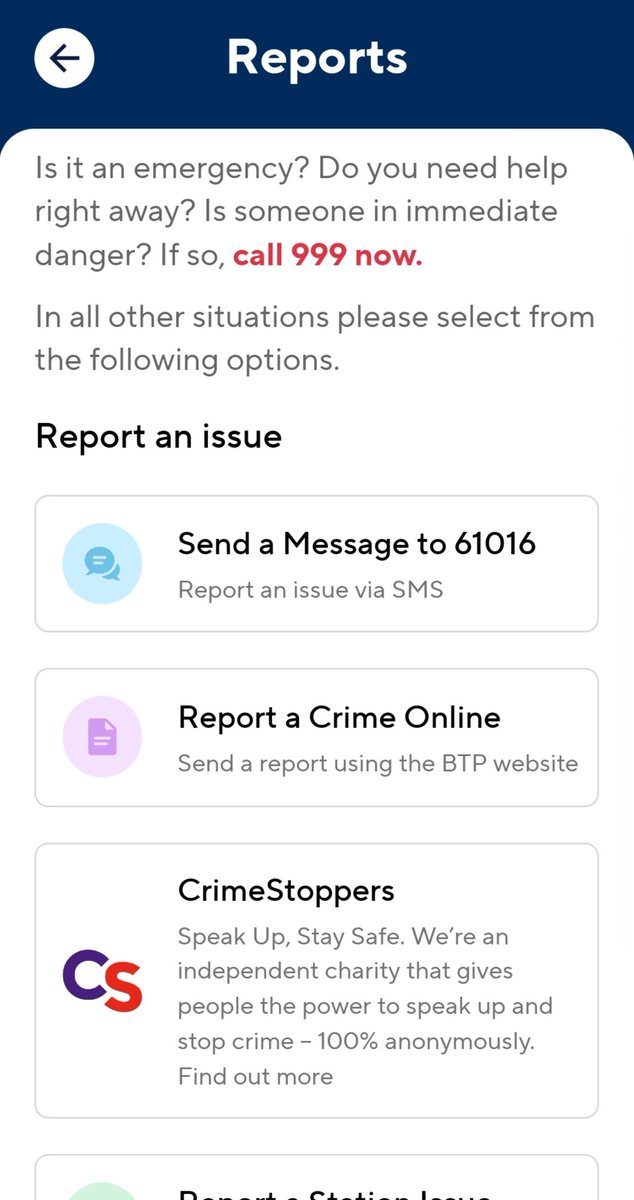 It's almost the end of #NeighbourhoodPolicingWeek 

One of the ways to continue engaging with us is downloading the free Railway Guardian App, including:
📖 Useful Guides & advice
📍Location Sharing*
📞 The options for reporting non emergency incidents to us
#SeeItSayItSorted