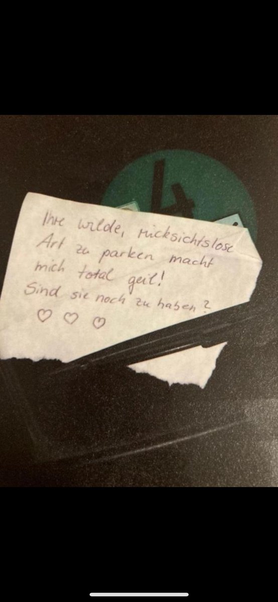 Parksündern mal anders schreiben 😀