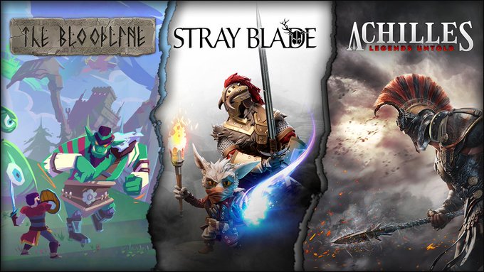¿Qué es mejor que vivir una legenda épica?
 ¡Forjarla tu mismo! 
🫵 Crea tu destino con este Bundle de Legendas épicas:
- #TheBloodlineGame,
-@StrayBladeGame
- Achilles Legends Untold de <a href="/DarkPointGames/">Dark Point Games | Wishlish #Brightfall</a>
¡ Comienza ya! 
📷 📷bit.ly/EpicLegendsBun…