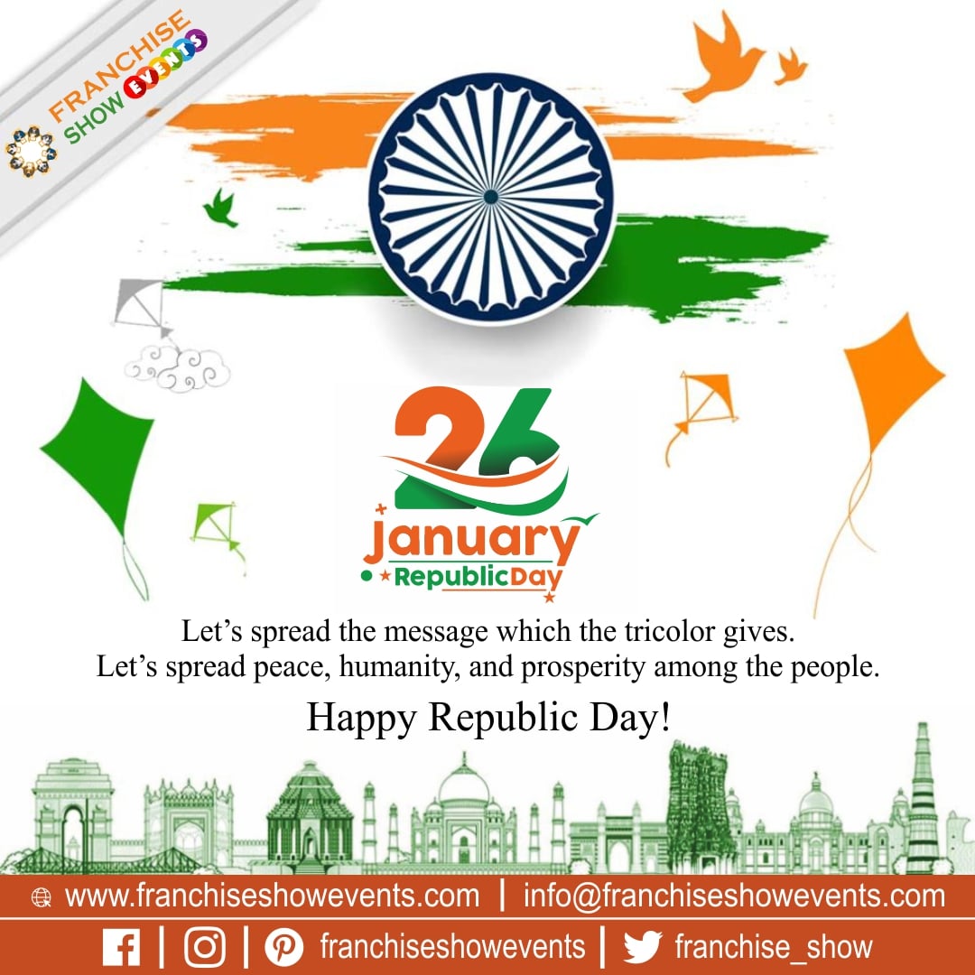 franchise_show's tweet photo. With faith in our hearts and independence in our thoughts, let's salute the Nation. Happy Republic Day!
#HappyRepublicDay #RepublicDay #JaiHind https://t.co/3v0XwjhJiZ