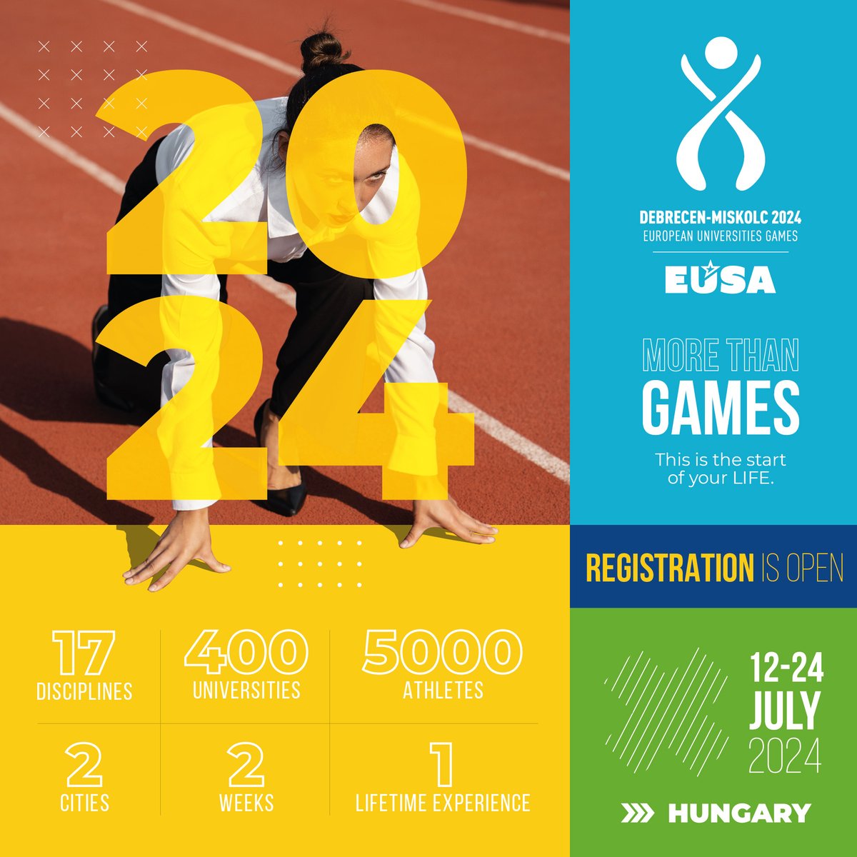 MORE THAN GAMES 
The stage is set, the excitement palpable, and the call to Universities echoes across the academic realm!

Visit our WEBSITE and navigate to the General entry section. Let the journey begin!
eug2024.eu 📷
#eug2024