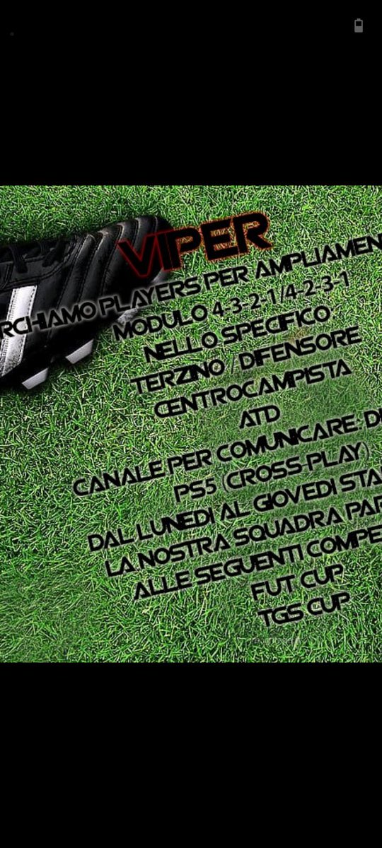 Napolitan_Prince (@napolitanprince) on Twitter photo chat.whatsapp.com/KkbM3oHOV517Cg…
Gruppo provini
#proclubs <a href="/EAFC23MB/">EA FC</a> @calciomercatoproclub
<a href="/chetorneo/">Chetorneo eSports</a> <a href="/iloveproclub1/">ILOVEPROCLUB1</a> chat.whatsapp.com/KkbM3oHOV517Cg…
Gruppo provini
#proclubs <a href="/EAFC23MB/">EA FC</a> @calciomercatoproclub
<a href="/chetorneo/">Chetorneo eSports</a> <a href="/iloveproclub1/">ILOVEPROCLUB1</a>