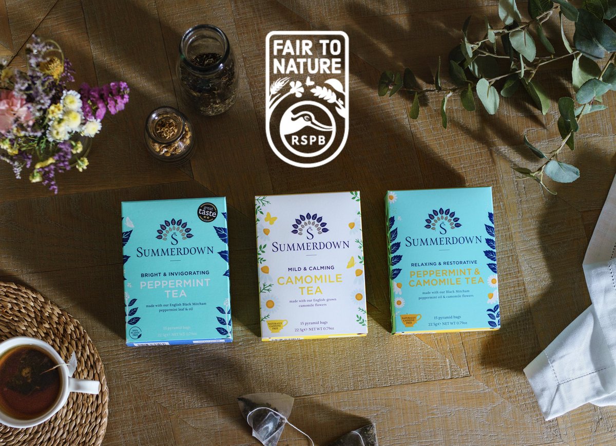 Summerdown (@summerdownuk) on Twitter photo We’re championing biodiversity as a founding brand in the RSPB <a href="/FairtoNature/">Fair to Nature</a> certification scheme, with all of our herbals teas featuring the mark on our packaging. Watch this short video to find out more youtube.com/watch?v=kJuDWm… We’re championing biodiversity as a founding brand in the RSPB <a href="/FairtoNature/">Fair to Nature</a> certification scheme, with all of our herbals teas featuring the mark on our packaging. Watch this short video to find out more youtube.com/watch?v=kJuDWm…