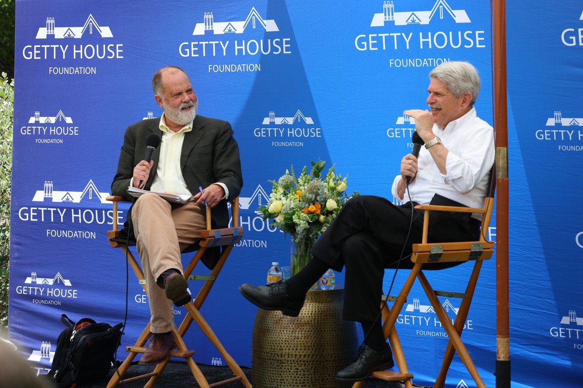 GettyHouse's tweet image. We had the pleasure of hosting  Zev Yaroslavsky and Jim Newton as part of the Getty House Foundation's speaker series. The thought-provoking conversation left us feeling energized and excited for more insightful sessions in the new year! #GettyHouseFoundation