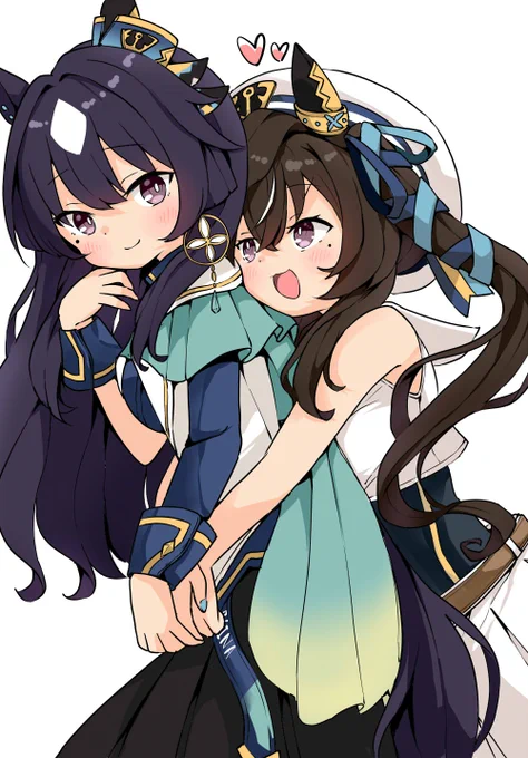 ヴィブロスとヴィルシーナ!!!#ウマ娘 