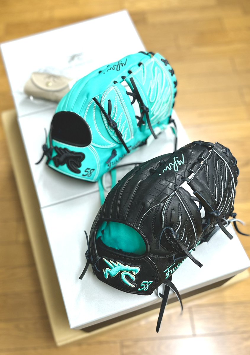 RYU かない 硬式グローブ RYU-402 Tブルー ティファニー 新品未使用 RYU かない 硬式グローブ RYU-402 Tブルー ティファニー 新品未使用