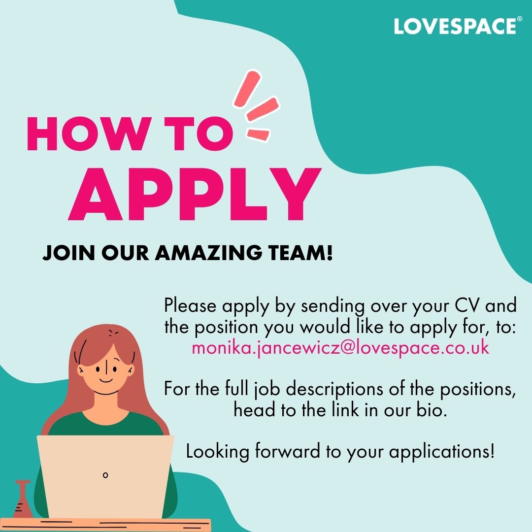 LOVESPACE® (@lovespaceuk) on Twitter photo We are now accepting applications for 14 Customer Service Representative Interns and 2 Operations Team Assistant Interns! 📦🧑🏻💻To apply, send your CV and the role you are applying for to monika.jancewicz@lovespace.co.uk ✉️
#internship2024 #ukunistudent #paidinternship #workwithus We are now accepting applications for 14 Customer Service Representative Interns and 2 Operations Team Assistant Interns! 📦🧑🏻💻To apply, send your CV and the role you are applying for to monika.jancewicz@lovespace.co.uk ✉️
#internship2024 #ukunistudent #paidinternship #workwithus