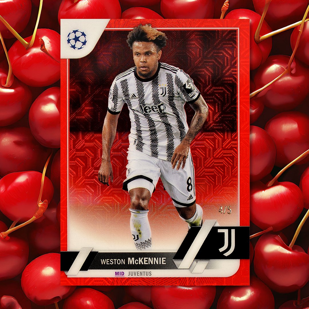 SecondCityCollx's tweet photo. Weston McKennie, American midfielder, plays for Juventus in Serie A. Dynamic and versatile player, known for his energy, ball-winning ability, and goal-scoring prowess. A key contributor for club and country.
#soccer #soccercards #majorleaguesoccer #mlssoccer #toppssoccer #topps https://t.co/4p3ZxkM4eM