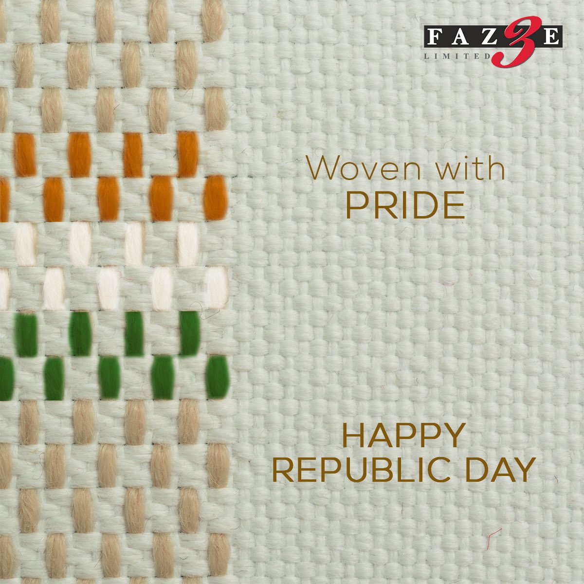 Saluting the spirit of the home that stitches us together. #HappyRepublicDay 

#FazeThree #RepublicDay2024 #Republic #RepublicDayCelebration #India #hometextiles