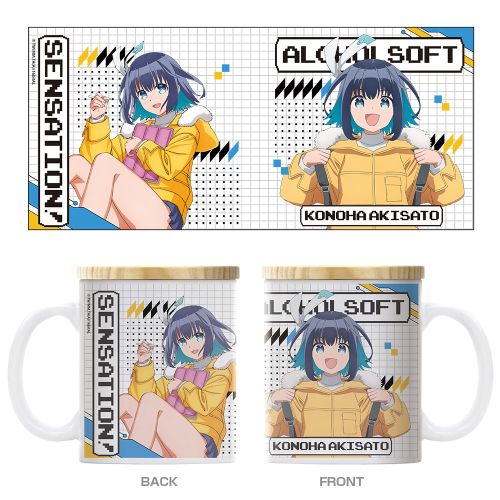 CDJapan's tweet photo. Pre-order Started!
https://t.co/QEzG3O4nk7

[16bit Sensation Another Layer]
Konoha Akisato Anogoro no Gamen-fu T-shirt
Konoha Akisato All Print T-shirt
Konoha Akisato Full Color Mug Cup With Lid

#16bitsensation #16bitAL https://t.co/EBa7QkPDJ6