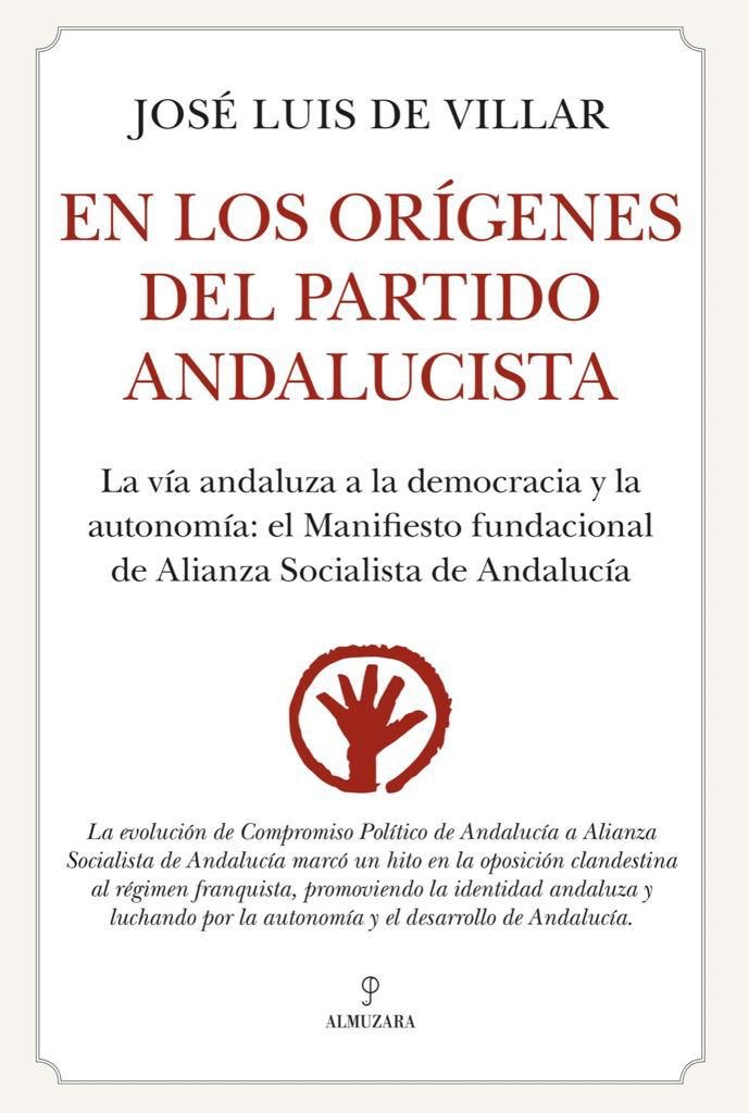 Ya puedo compartir la portada de mi último libro: un análisis exhaustivo del contenido y el contexto del Manifiesto fundacional de ASA, un documento esencial para acercarnos a la oposición al franquismo y la transición democrática en Andalucía.