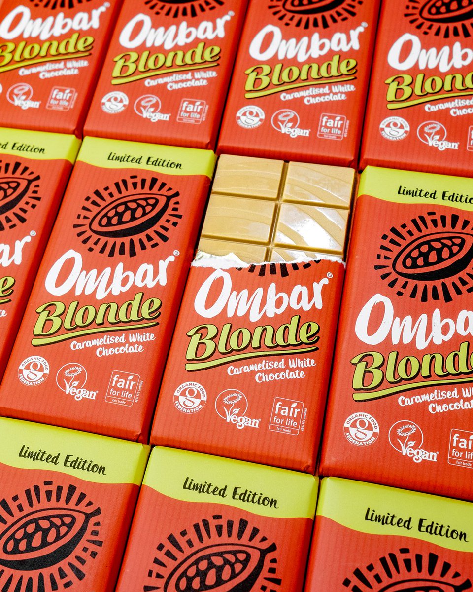 Have more fun with our NEW Limited Edition Blonde bar!

Bring back happy childhood memories with our twist on a nostalgic flavour. 

Try it here: shop.ombar.com/products/blond…