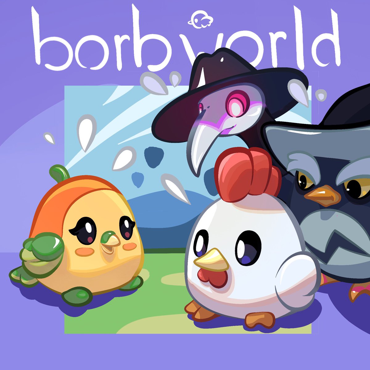 hyrax_hub's tweet photo. I haven’t tried this game but I saw a ton of #Borbs and got excited. What is your verdict on #palworld?
Pictured: #MangoBorb with #chikipi #cawgnito and #hoocrates https://t.co/hxnFAvyq71
