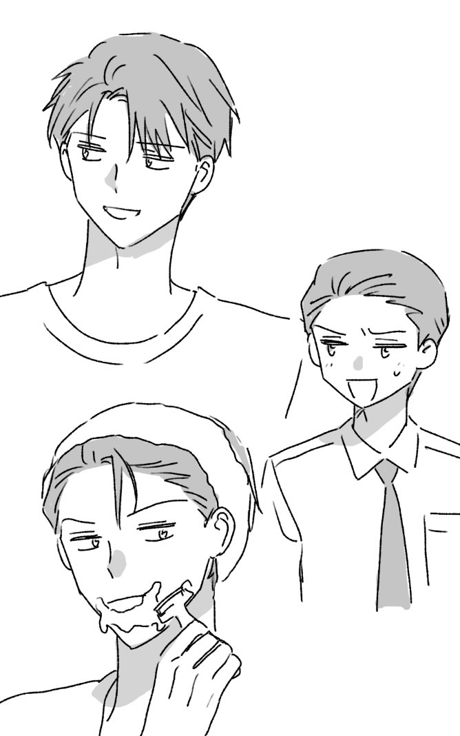 最近描いてた落書きたち
#創作BL #きざしくん 