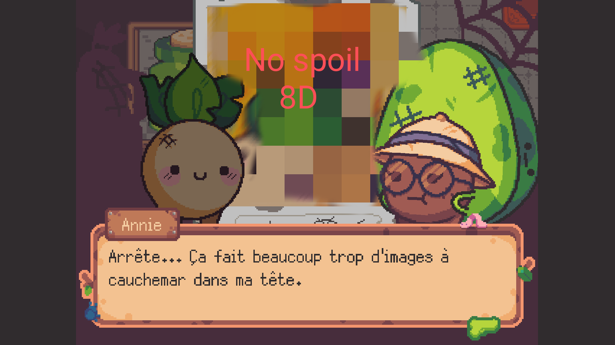 dji_gee's tweet photo. Il y a une ref à Crossed dans Turnip boy robs a bank... Voilà. ❤️ https://t.co/4nrAX3u8oB