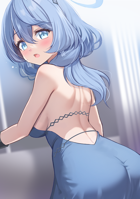 ブルアカ「ドレスアコちゃん #ブルアカ 」|泉水茜のイラスト