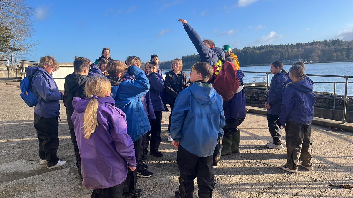 SJPHeadteacher's tweet image. Group A being prepped on their activity #Conway2024 #wateractivity