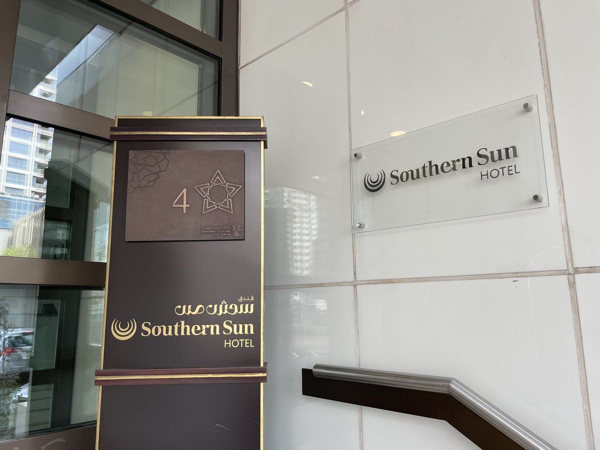 Thank you <a href="/simmouae/">paulsimmons</a> <a href="/SouthernSunAD/">Southern Sun AD</a> for a fantastic stay at your beautiful hotel. 

The staff always go above and beyond the call of duty! 

We will be back again soon. Until next time take care and look forward to making more memories in the future. 

#golf #trips #hotels #UAE