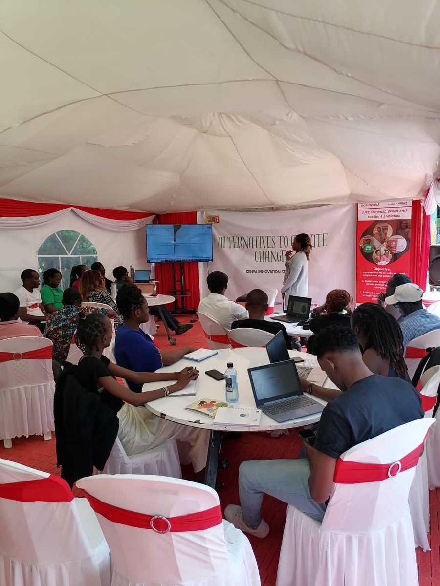 #WorldCleanEnergyDay  youths offering solution to clean energy as an alternative to Climate change <a href="/ActionAid_Kenya/">ActionAid Kenya</a> <a href="/EcoVistaKE/">EcoVistaKe</a>