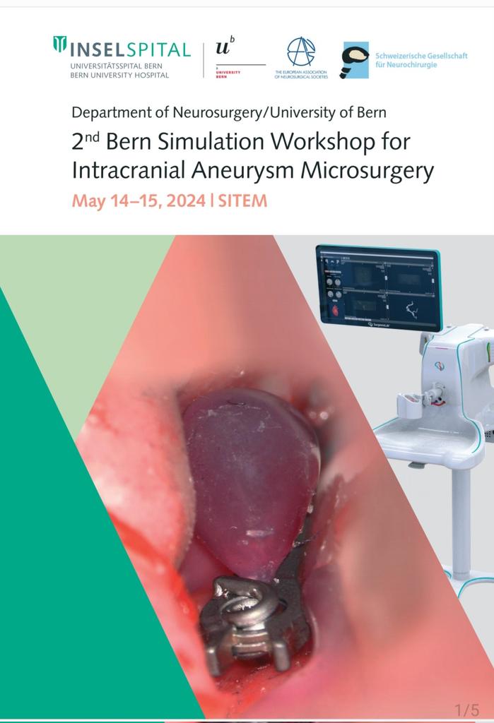 Registration is open!
<a href="/inselgruppe/">Insel Gruppe</a> #aneurysm