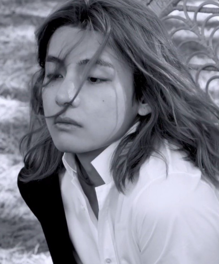 Taehyung in new photos for Bazaar Korea.