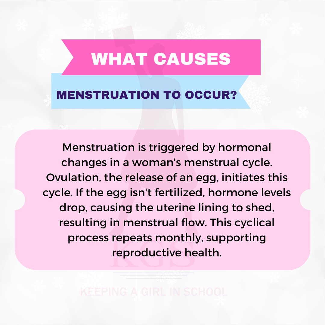 Ovulation brings life's potential, and if not fertilized, the body gently renews through the shedding of the uterine lining.
This is a normal biological process that happens to almost every girl +woman in the world.

#usikueMSHY #periodtalk