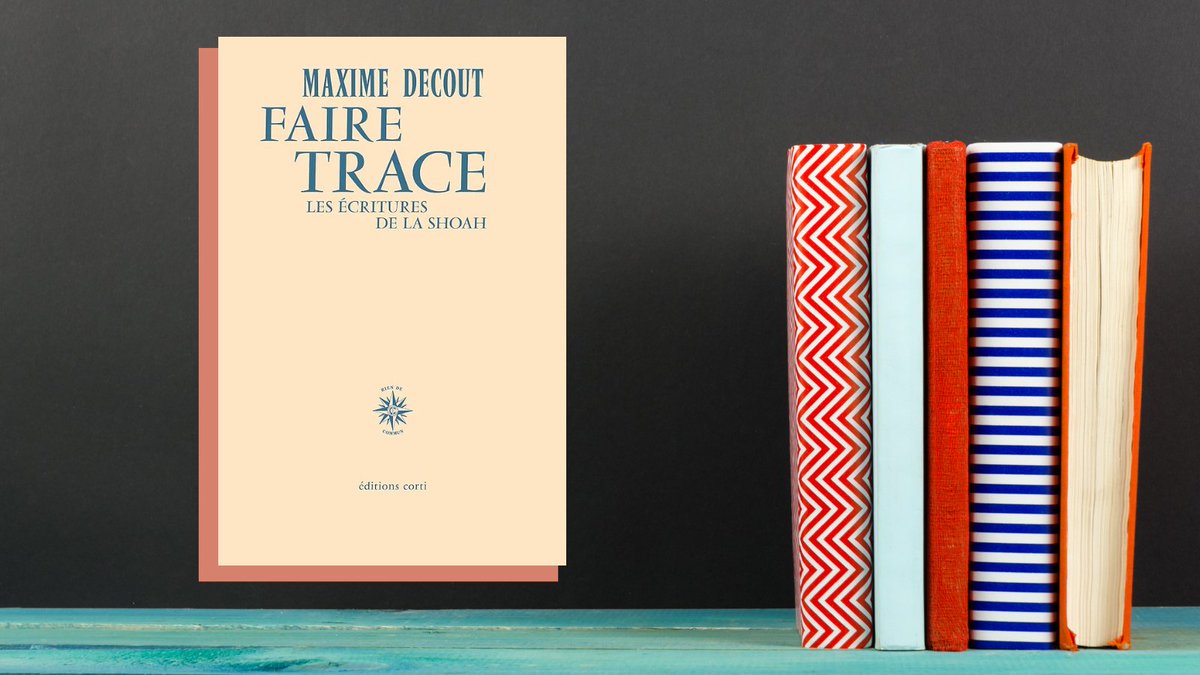 Sorbonne Université (@sorbonne_univ_) on Twitter photo #VendrediLecture 📚 À l'occasion de la Journée internationale dédiée à la mémoire des victimes de l’#Holocauste demain, plongez-vous dans l'ouvrage "Faire trace - Les écritures de la Shoah" de <a href="/DecoutMaxime/">Decout Maxime</a>, professeur de littérature <a href="/CellfSUCNRS/">CELLF Sorbonne Université/CNRS</a> : sorbonne-universite.fr/parutions/fair… #VendrediLecture 📚 À l'occasion de la Journée internationale dédiée à la mémoire des victimes de l’#Holocauste demain, plongez-vous dans l'ouvrage "Faire trace - Les écritures de la Shoah" de <a href="/DecoutMaxime/">Decout Maxime</a>, professeur de littérature <a href="/CellfSUCNRS/">CELLF Sorbonne Université/CNRS</a> : sorbonne-universite.fr/parutions/fair…
