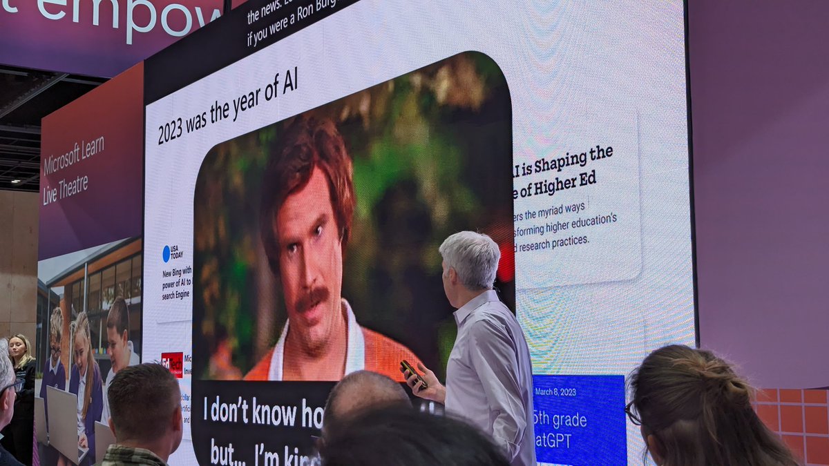 &amp; the legend that is <a href="/mtholfsen/">Mike Tholfsen</a> 😎 #Bett2024