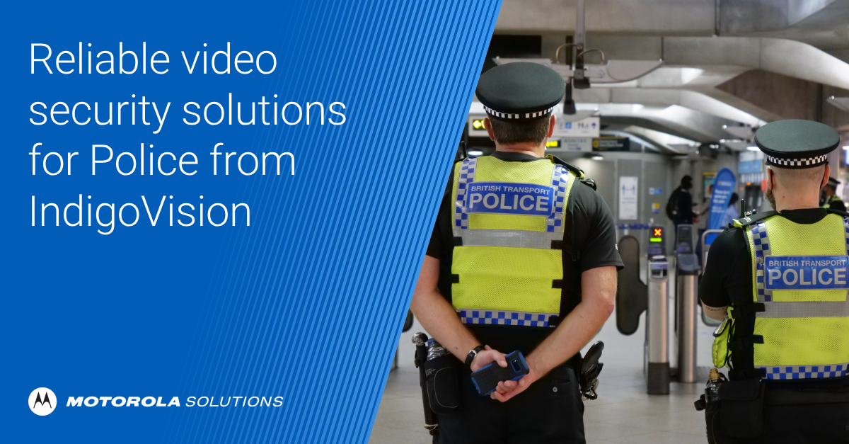 IndigoVision, a Motorola Solutions Company tweet media