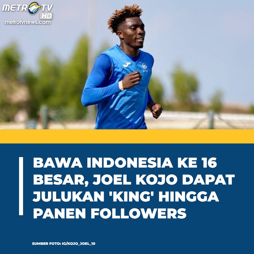 Metro_TV's tweet photo. Akun instagram penyerang asal Kirgistan, Joel Kojo (@.joel_kojo_10) mendadak diserbu netizen yang merupakan pendukung timnas Indonesia.
Netizen melontarkan pujian serta mengungkapkan rasa terima kasih.
#joelkojo #timnas #pialaasia2023 #16besar #timnasgaruda https://t.co/ljMcMqAI4C