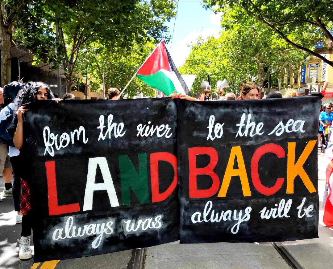 Pay The Rent:  paytherent.net.au

FROM THE RIVER
TO THE SEA 
ALWAYS WAS
ALWAYS WILL BE

#InvasionDay #LandBack #AlwaysWasAlwaysWillBe #AbolishTheColony #TheColonyWillFall
