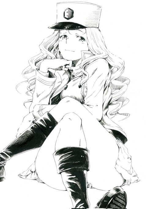 #新作カットが来たので応援でタイチョー絵晒すタイチョー・ウォーのカットが公開されたので! 