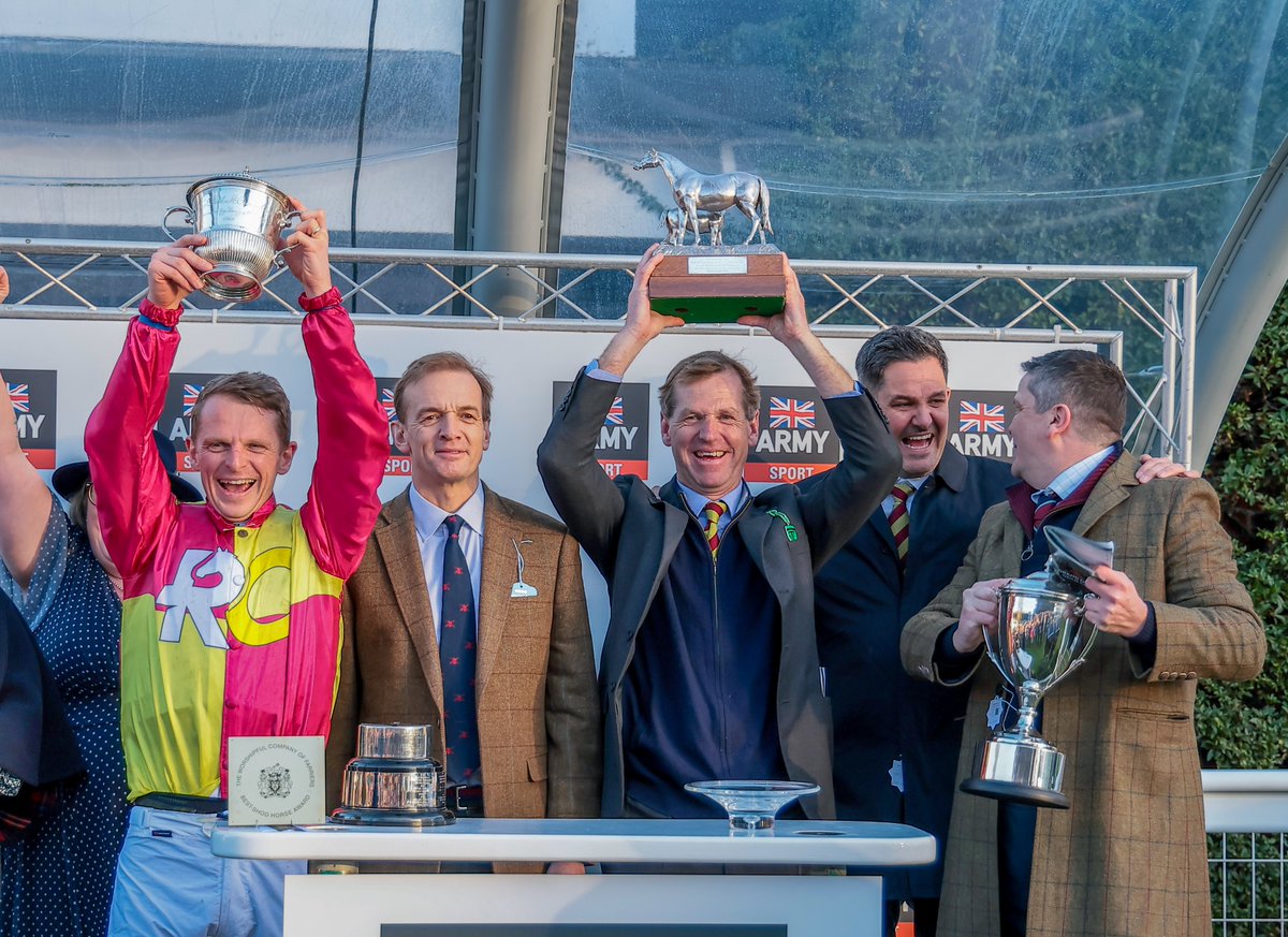 BHAHorseracing's tweet photo. @Sandownpark @GLRFCA Congratulations to @jamiesnowden, Major Will Kellard and the Rc Syndicate for landing the 2024 Grand Military Gold Cup with Farceur Du Large 👏🏆 https://t.co/EJx6SksluC